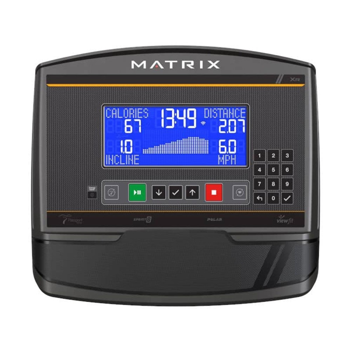 Διάδρομος Γυμναστικής με κονσόλα XR 3.0HP AC TF70 Matrix