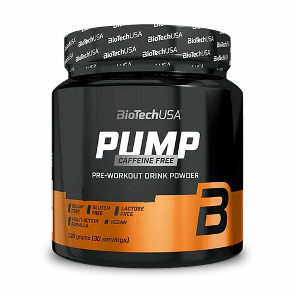 PUMP CAFFEINE FREE 330g BIOTECH USA