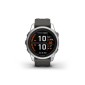 GARMIN Fenix 7S Pro Solar Silver with Graphite GA-010-02776-01