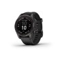 GARMIN Fenix 7S Pro Sapphire Solar Titanium Carbon Gray DLC with Black GA-010-02776-11