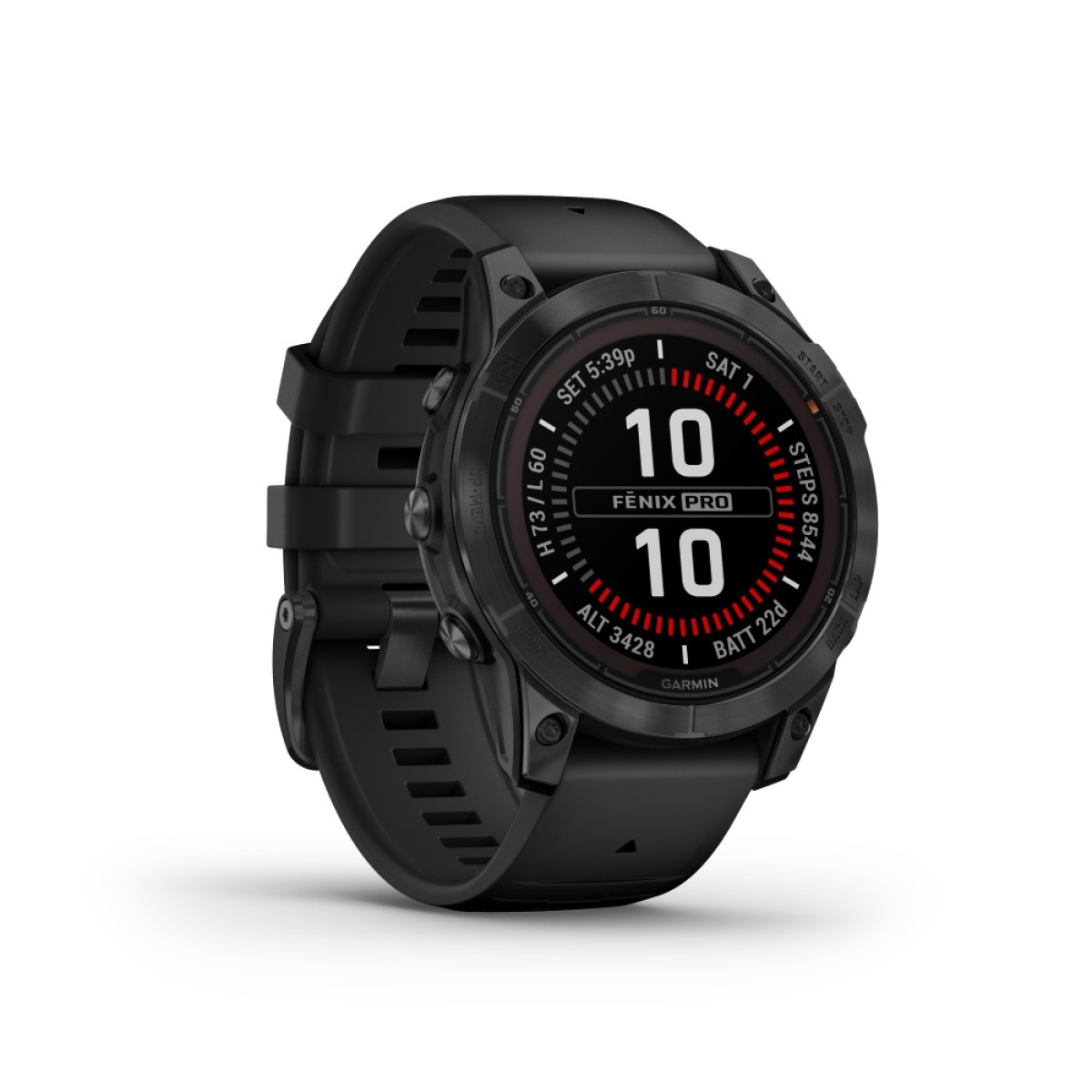 GARMIN Fenix 7 Pro Solar Slate Gray with Black GA-010-02777-01