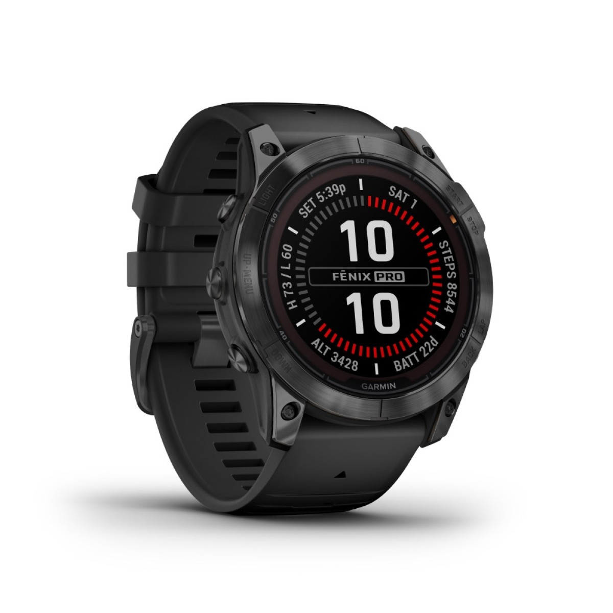 GARMIN Fenix 7X Pro Solar Slate Gray with Black GA-010-02778-01