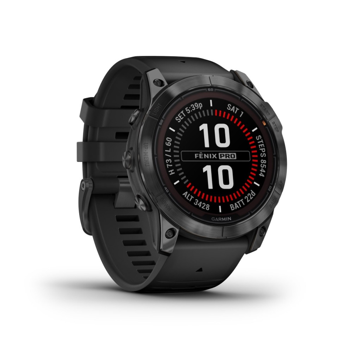 GARMIN Fenix 7X Pro Solar Slate Gray with Black GA-010-02778-01