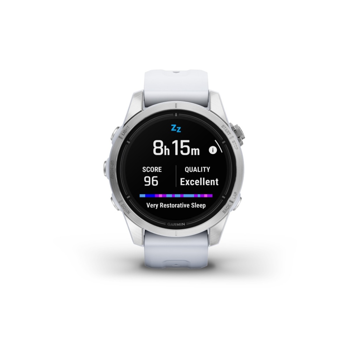 GARMIN Epix™ Pro 42 mm Silver with Whitestone GA-010-02802-01