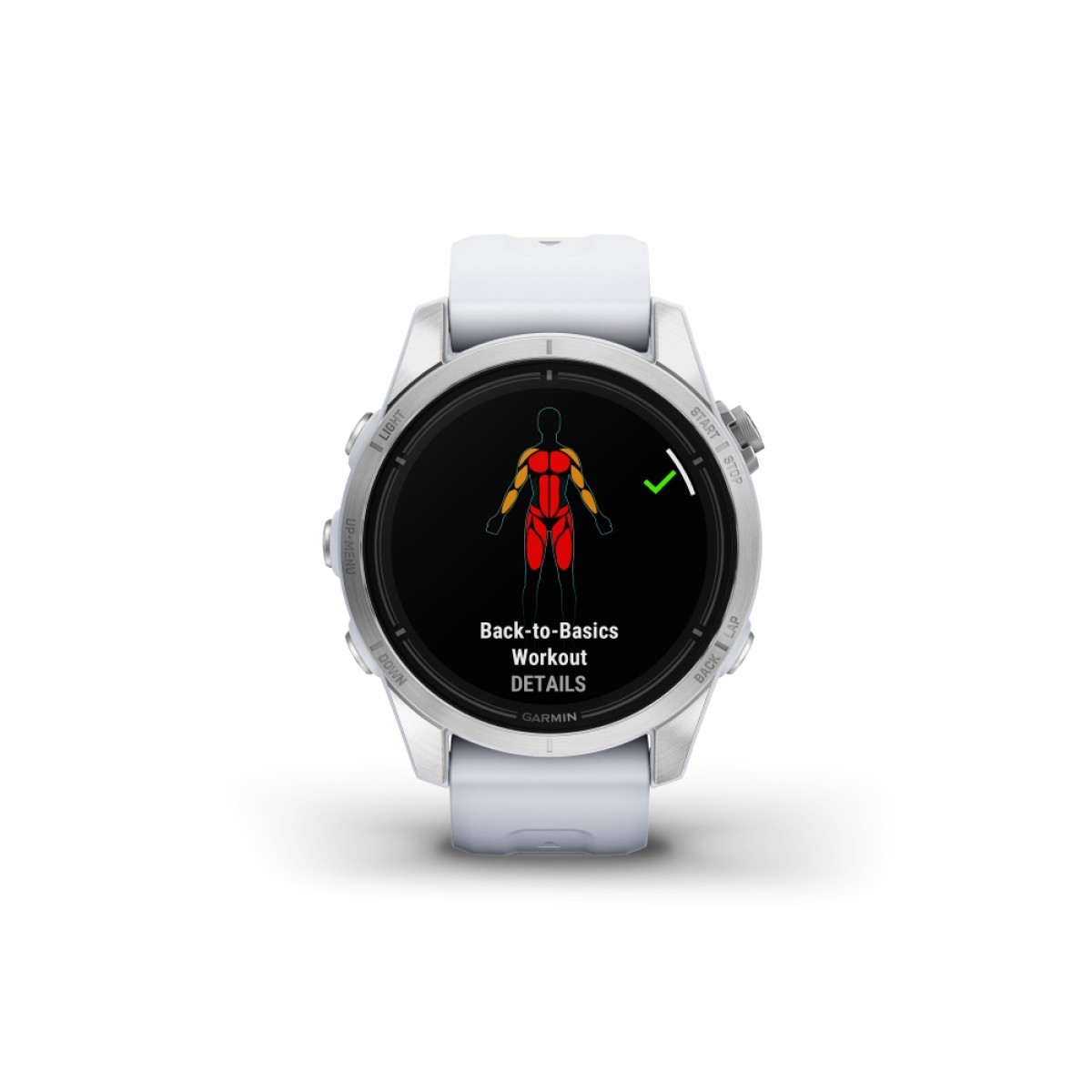 GARMIN Epix™ Pro 42 mm Silver with Whitestone GA-010-02802-01