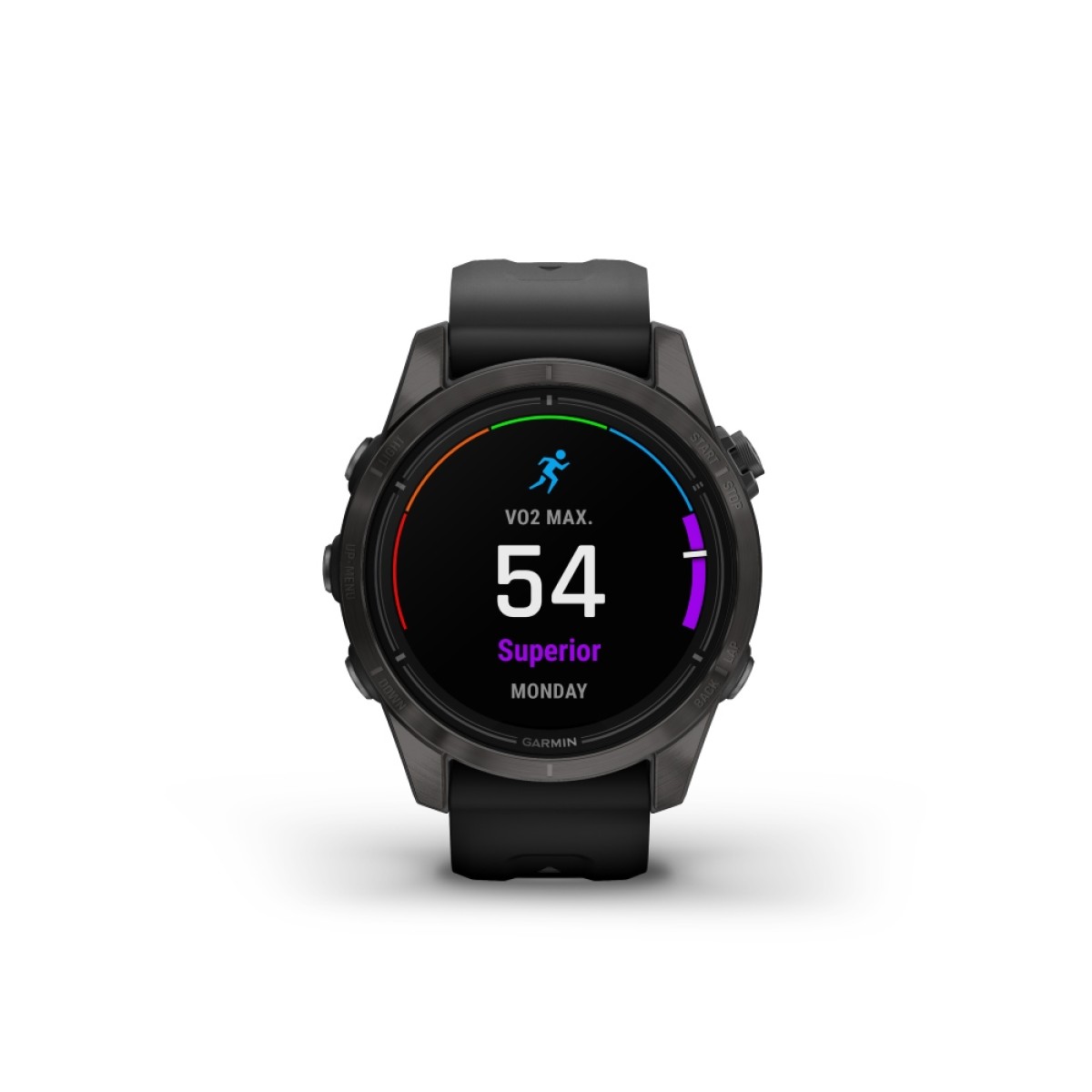 GARMIN Epix™ Pro Sapphire Edition 42 mm Carbon Gray DLC Titanium with Black GA-010-02802-15