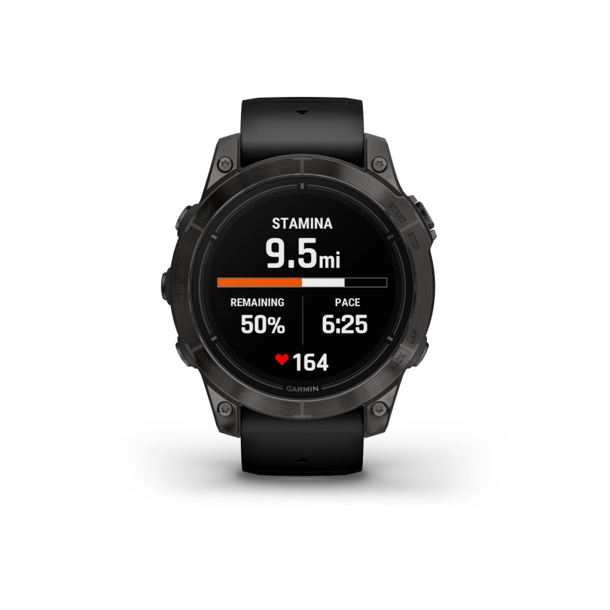 GARMIN Epix™ Pro Sapphire Edition 47 mm Carbon Gray DLC Titanium with Black GA-010-02803-11