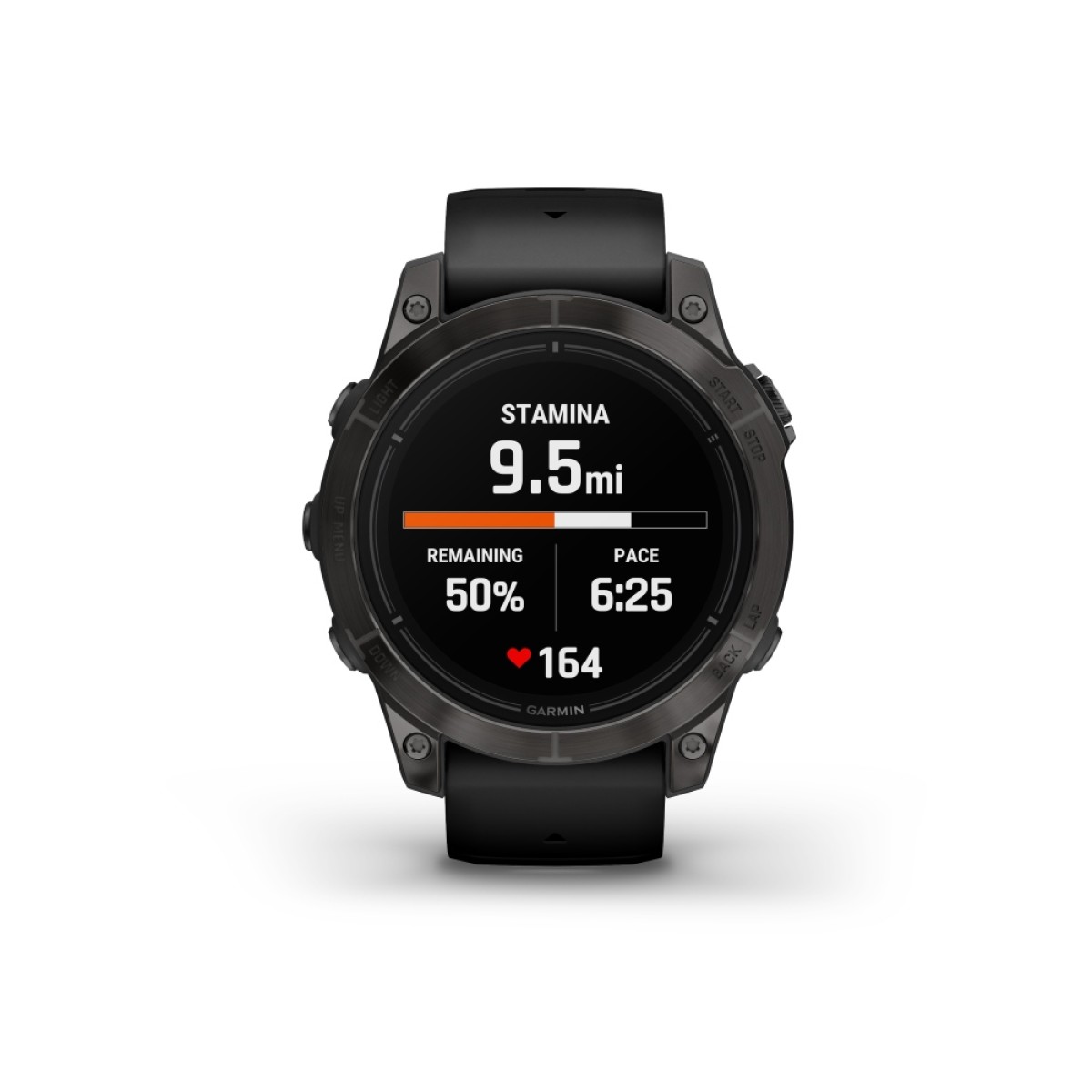 GARMIN Epix™ Pro Sapphire Edition 47 mm Carbon Gray DLC Titanium with Black GA-010-02803-11