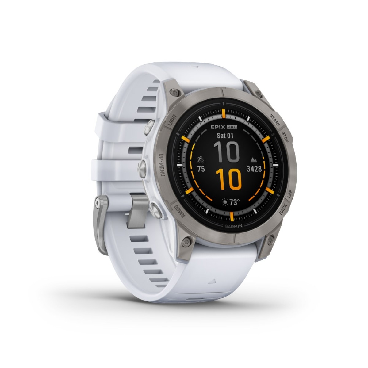 GARMIN Epix™ Pro Sapphire Edition 47 mm Titanium with Whitestone GA-010-02803-21