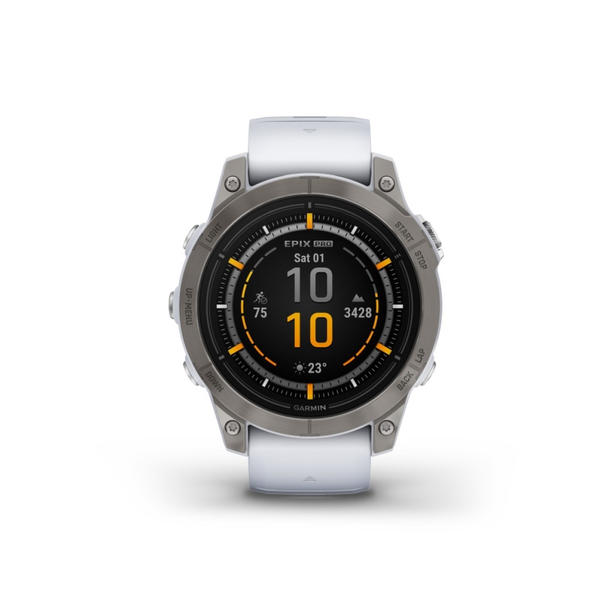 GARMIN Epix™ Pro Sapphire Edition 47 mm Titanium with Whitestone GA-010-02803-21