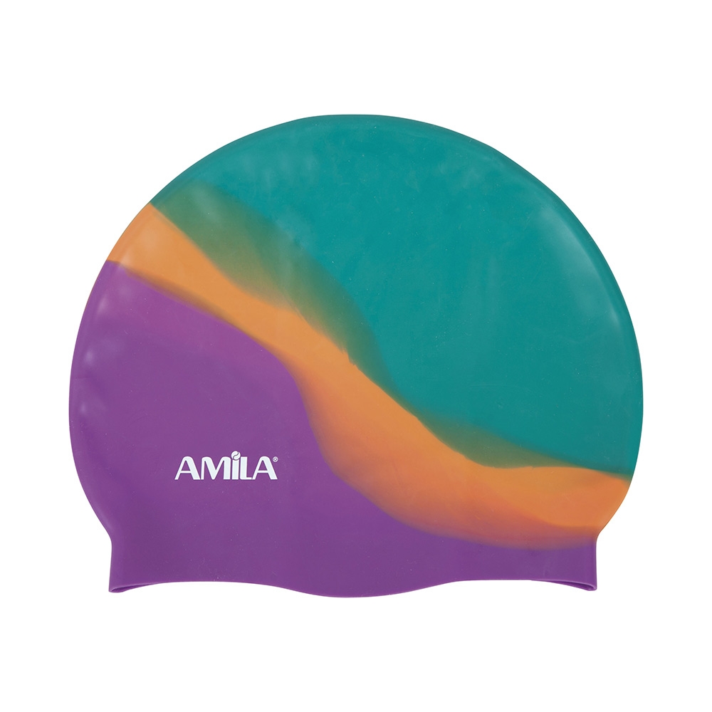 Σκουφάκι Κολύμβησης AMILA Multicolor POV 47003