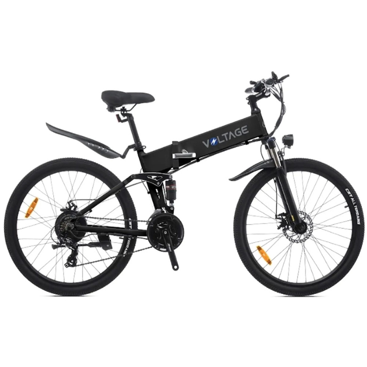 Σπαστό Ηλεκτρικό Ποδήλατο Velogreen Voltage 26” Folding 10Ah/60Nm Full Susp 2023