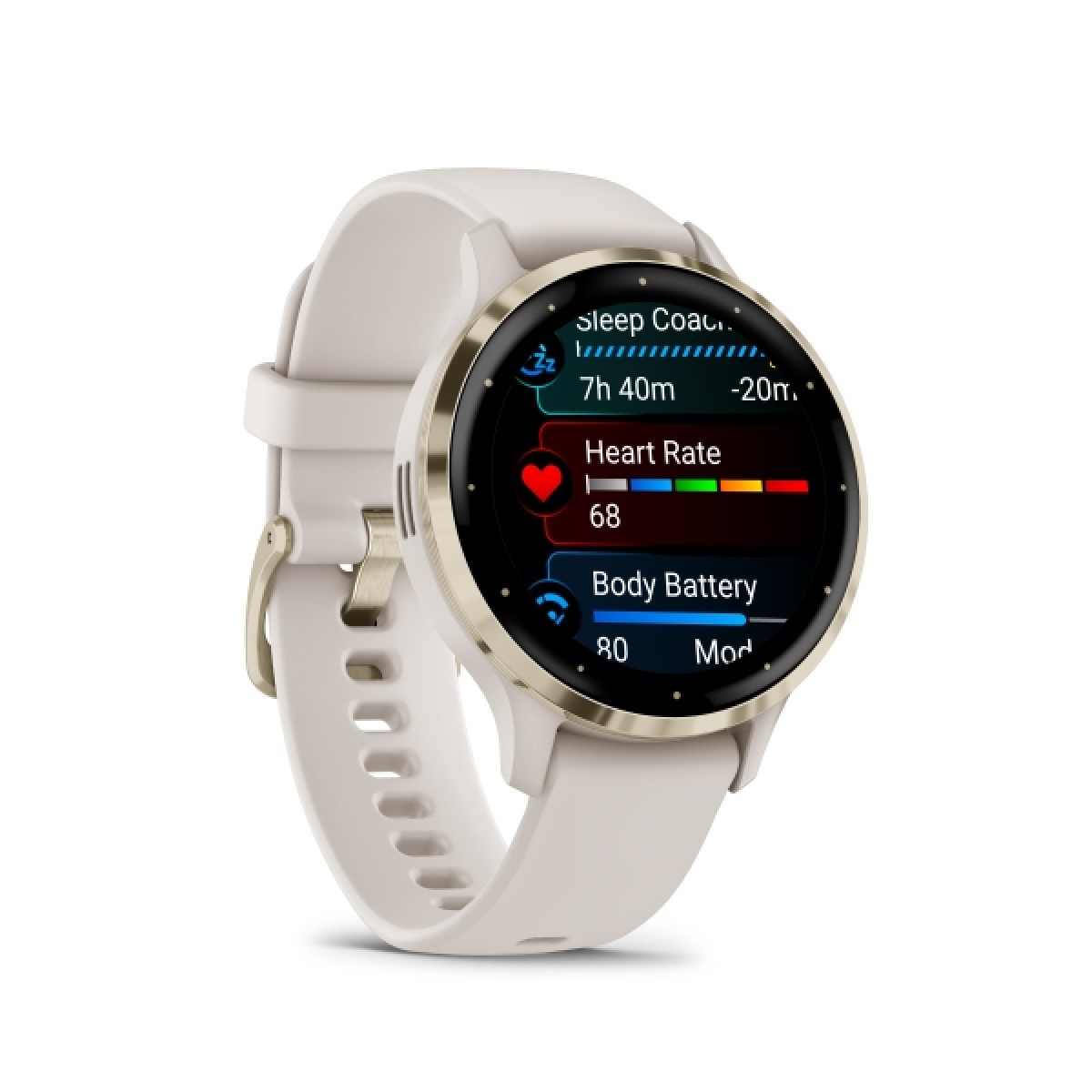 GARMIN Venu 3S Soft Gold with Ivory