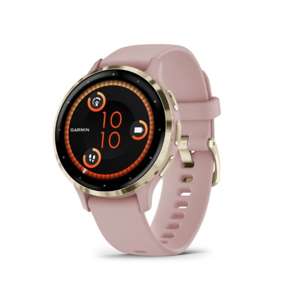 GARMIN Venu 3S Soft Gold with Dust Rose