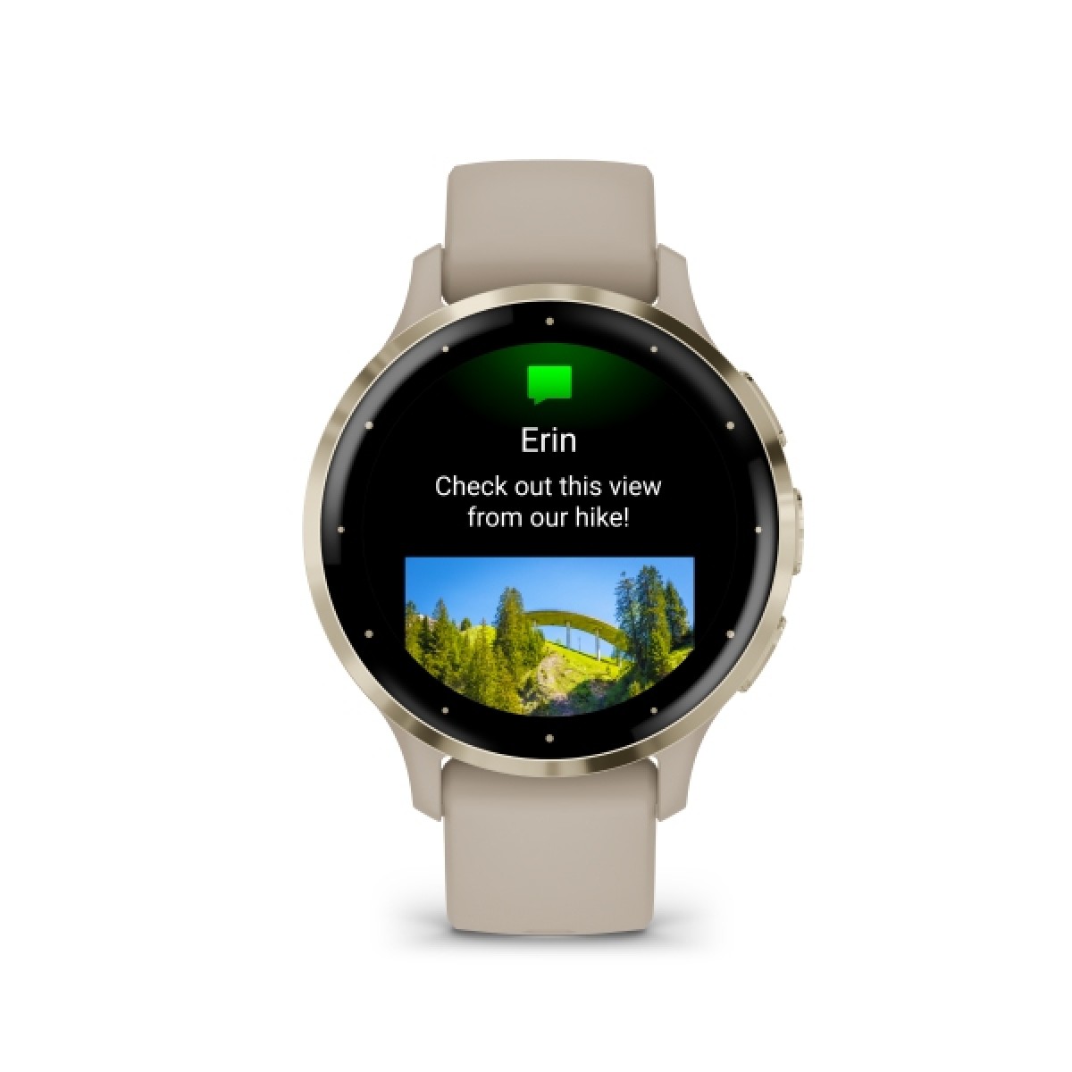 GARMIN Venu 3S Soft Gold with French Gray