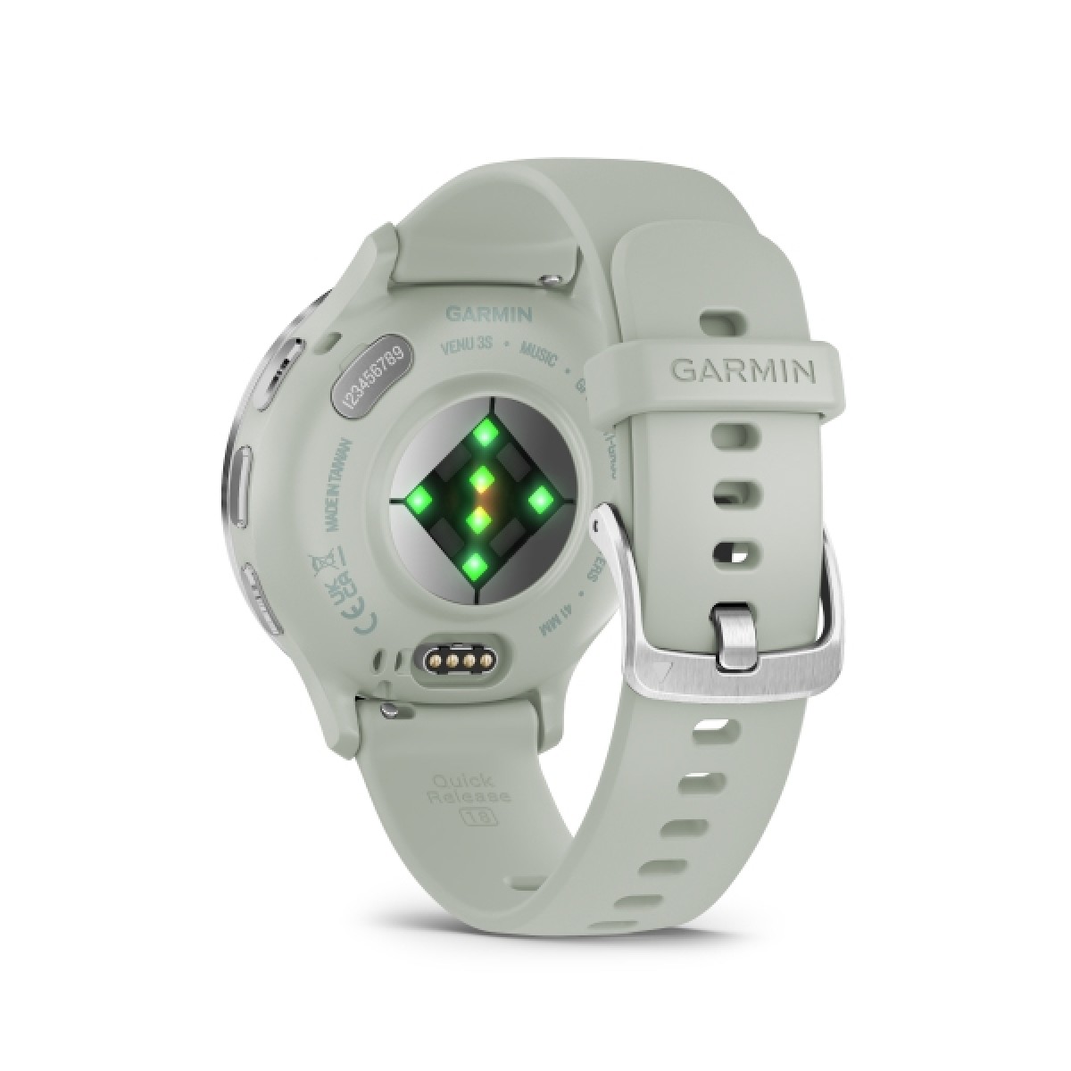 GARMIN Venu 3S Silver with Sage Gray