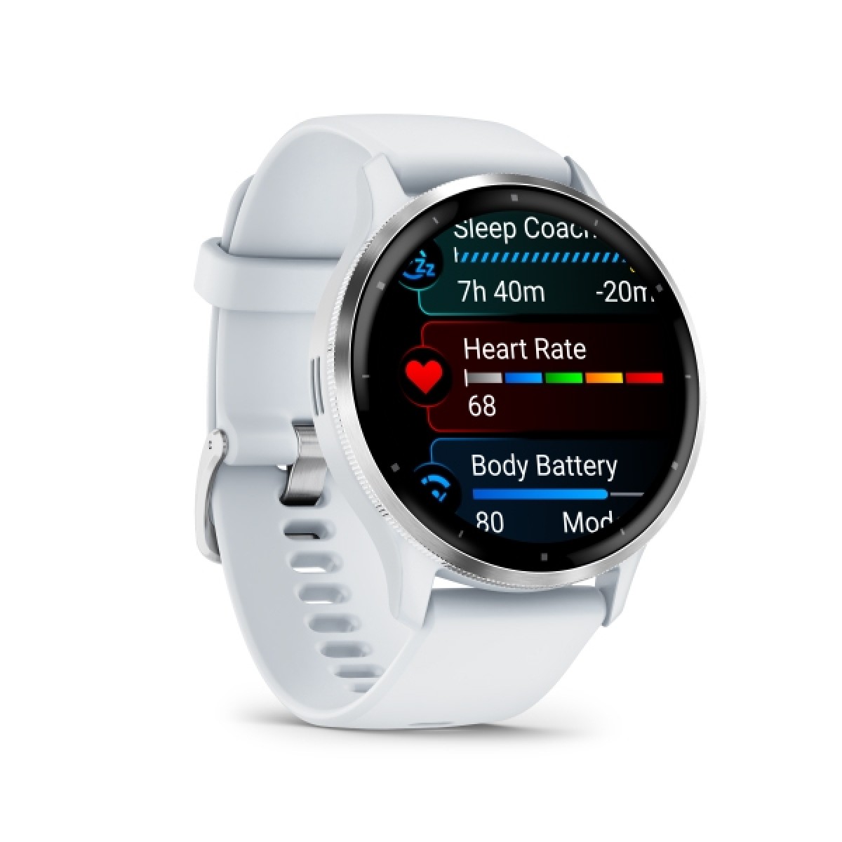 GARMIN Venu 3 Silver with Whitestone