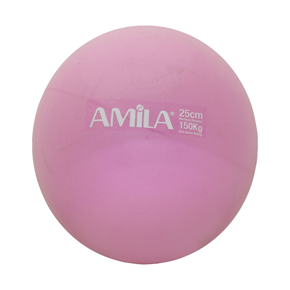 Μπάλα Γυμναστικής AMILA Pilates Ball 25cm Ροζ 95817