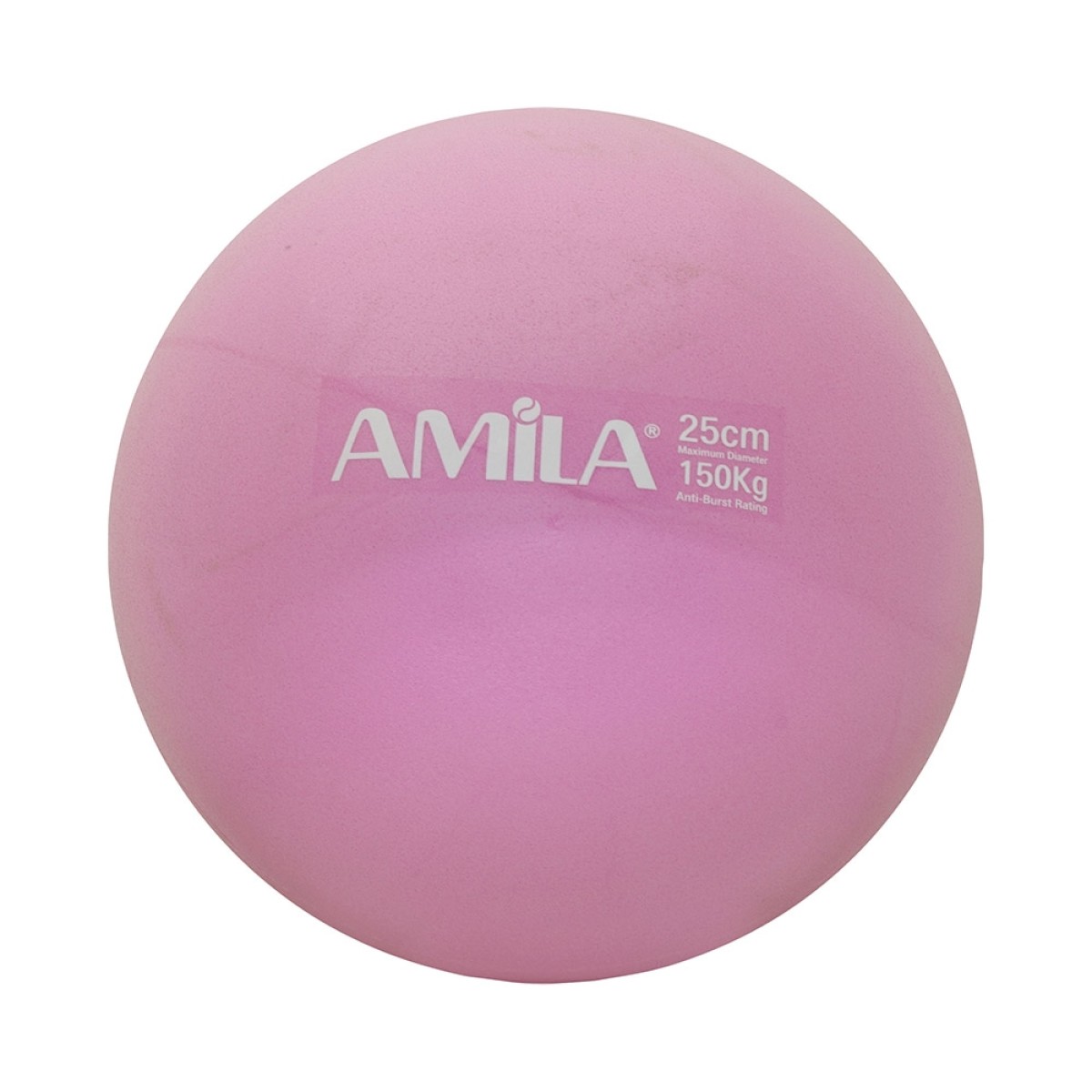 Μπάλα Γυμναστικής AMILA Pilates Ball 25cm Ροζ Bulk 95820