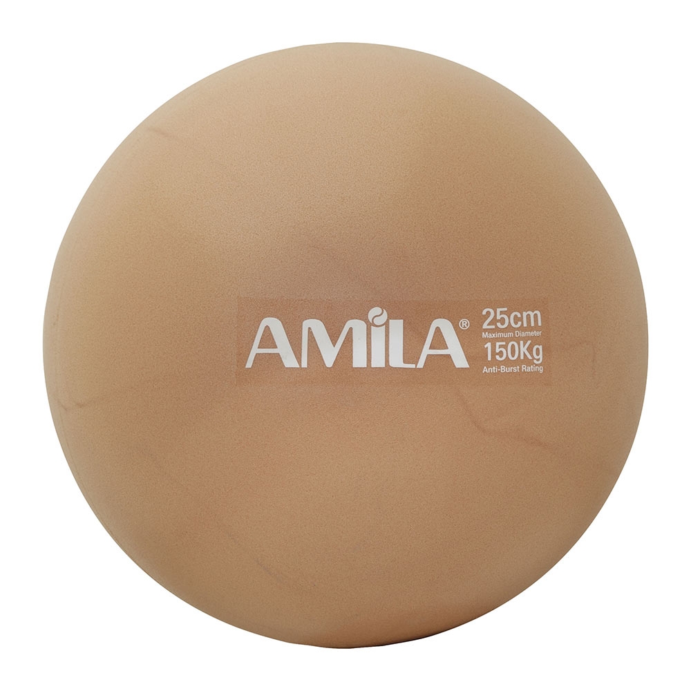 Μπάλα Γυμναστικής AMILA Pilates Ball 25cm Χρυσή Bulk 95818