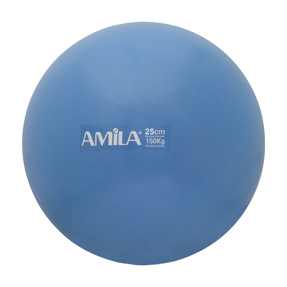 Μπάλα Γυμναστικής AMILA Pilates Ball 25cm Μπλε Bulk 48435