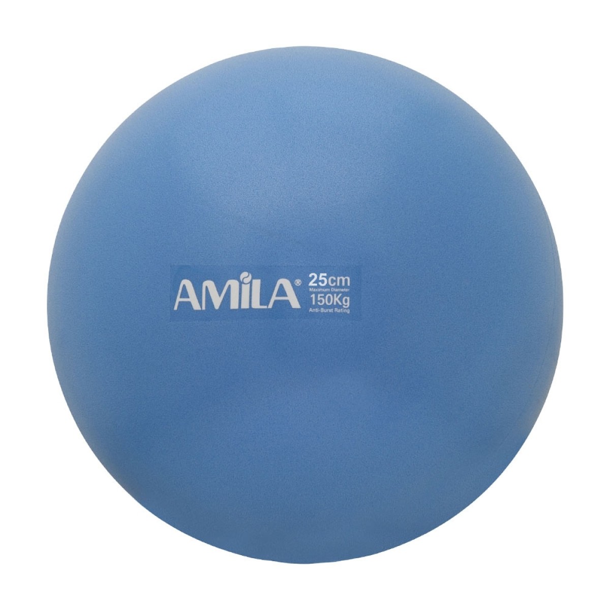 Μπάλα Γυμναστικής AMILA Pilates Ball 25cm Μπλε Bulk 48435