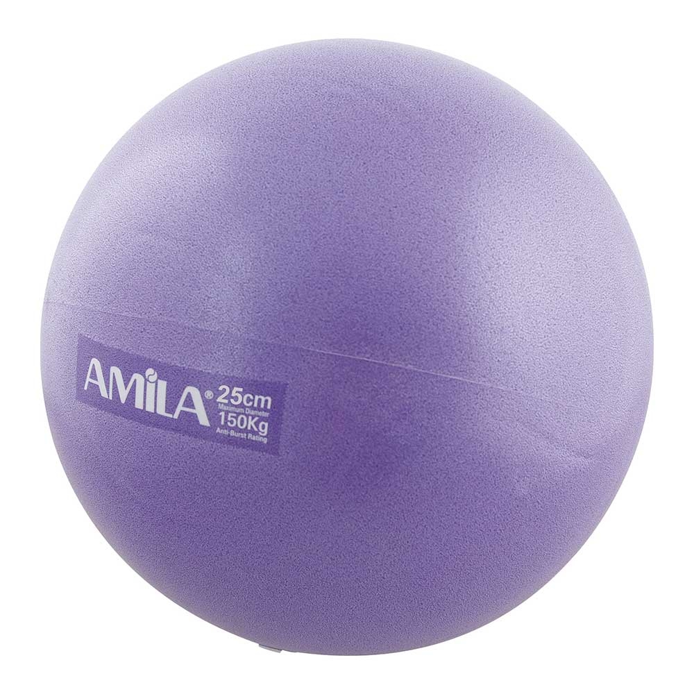 Μπάλα Γυμναστικής AMILA Pilates Ball 25cm Μωβ Bulk 48431