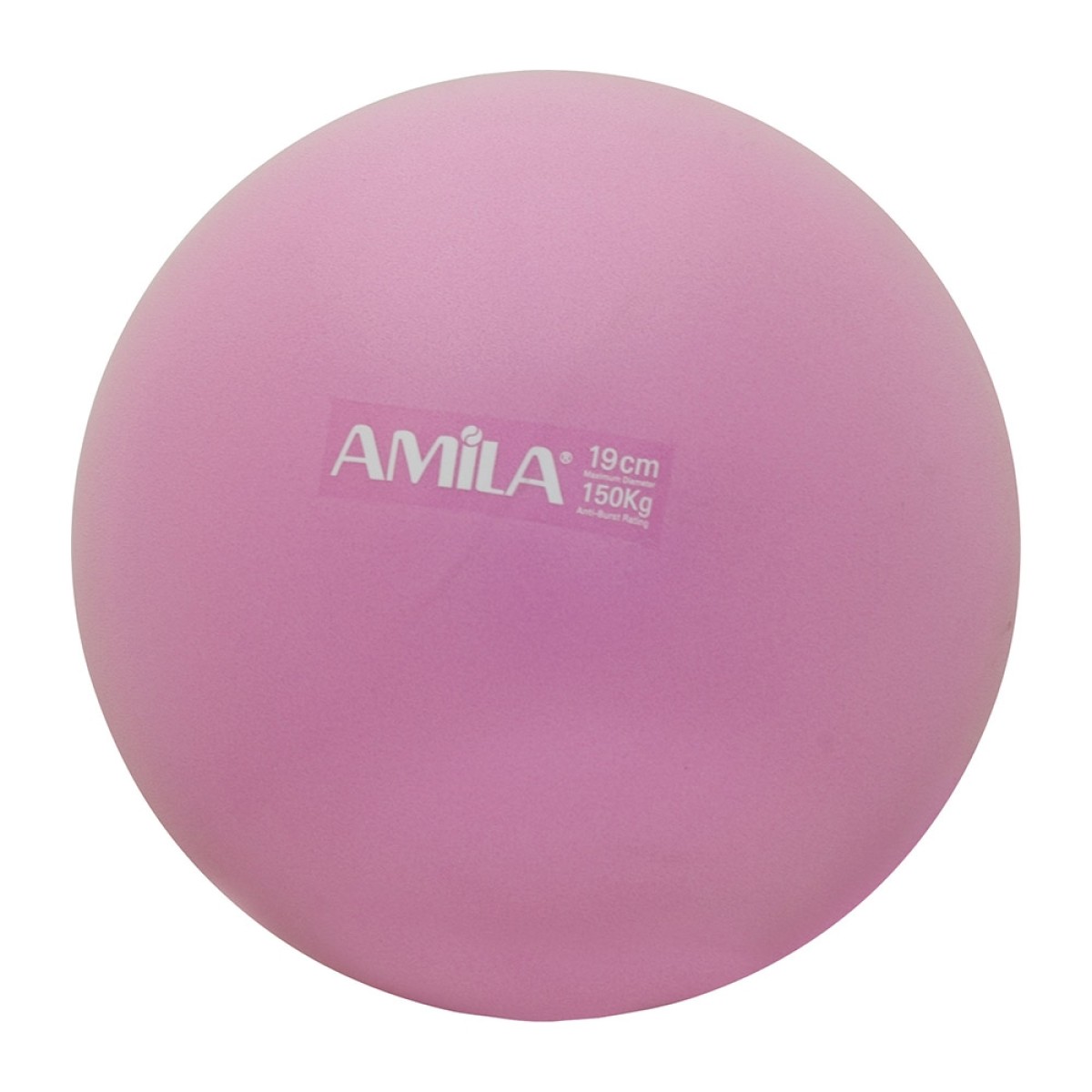 Μπάλα Γυμναστικής AMILA Pilates Ball 19cm Ροζ 95803