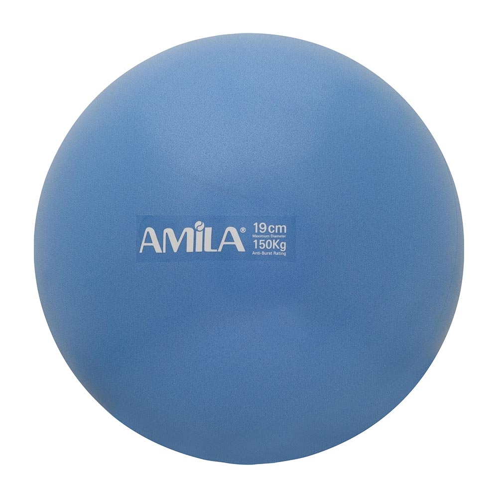 Μπάλα Γυμναστικής AMILA Pilates Ball 19 cm Μπλε Bulk 48432