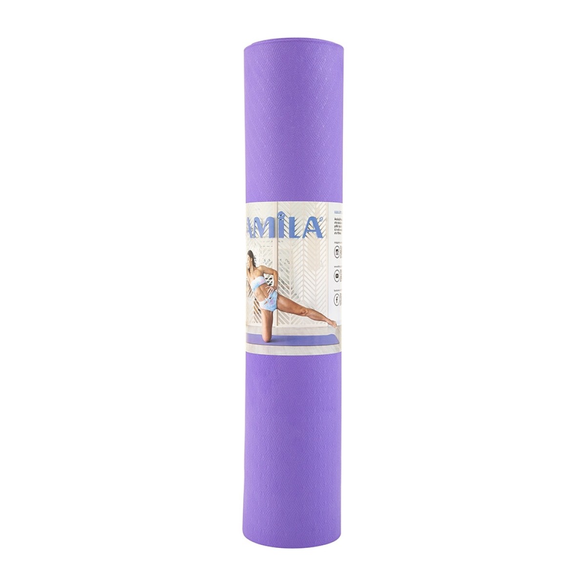 Στρώμα Pilates TPE, 173x60cm x 6mm Amila 81748