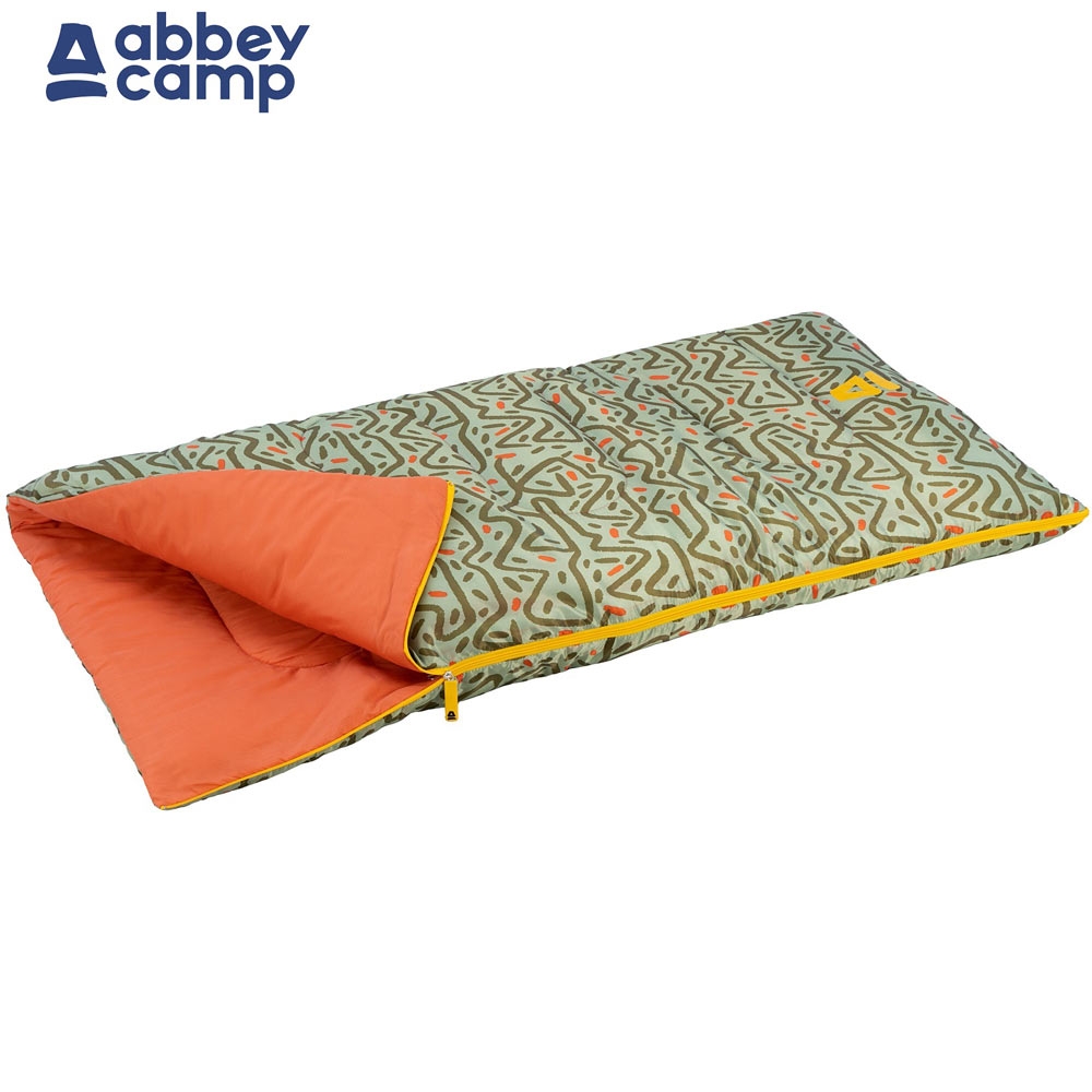 Sleeping Bag Παιδικό (πράσινο/πορτοκαλί) ABBEY® Camp