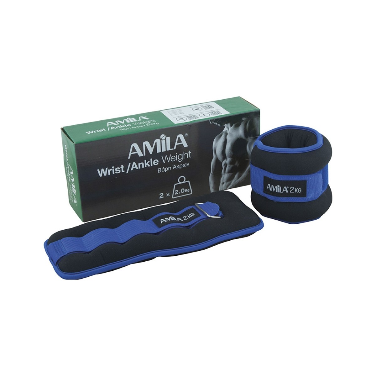 Βάρη Άκρων Neoprene 2x2,00kg AMILA 94954