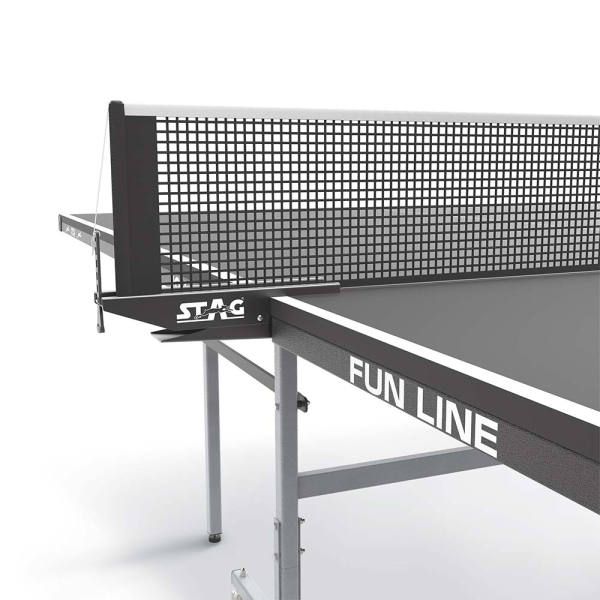 Τραπέζι Ping Pong Εσωτερικού Χώρου STAG Fun 19mm Μαύρο 42858