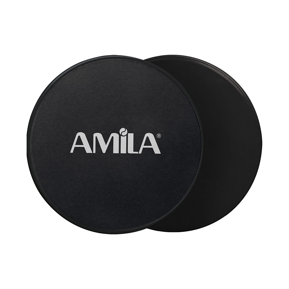 Δίσκοι Ολίσθησης Amila Gliding Pads Μαύρα 95951