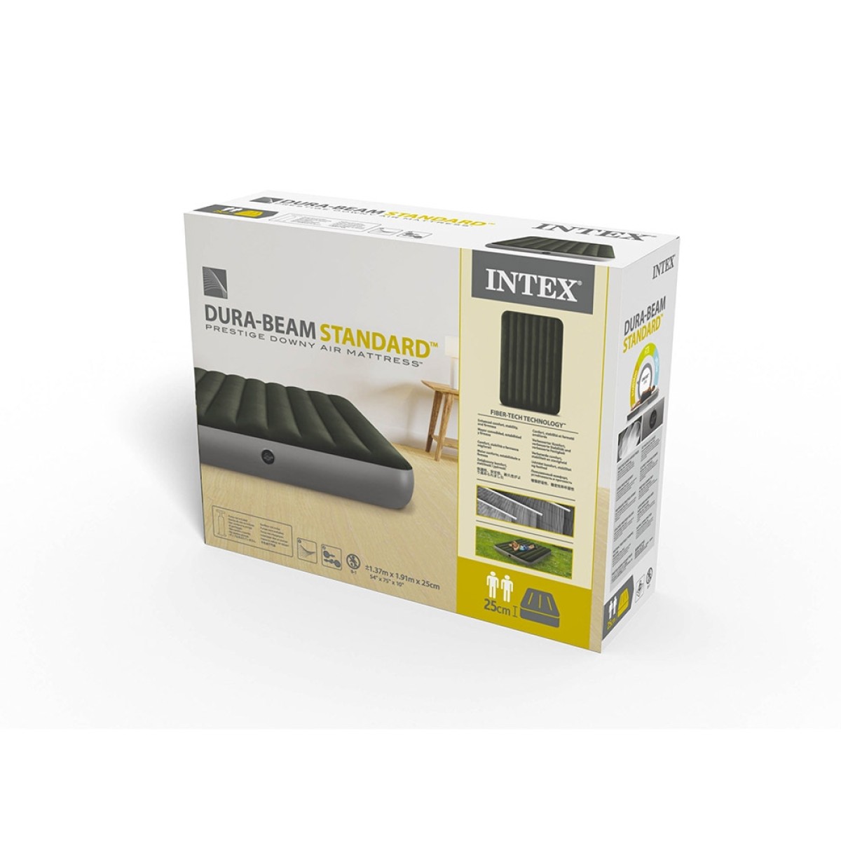 Φουσκωτό Στρώμα Ύπνου Intex Prestige Downy Queen 64109