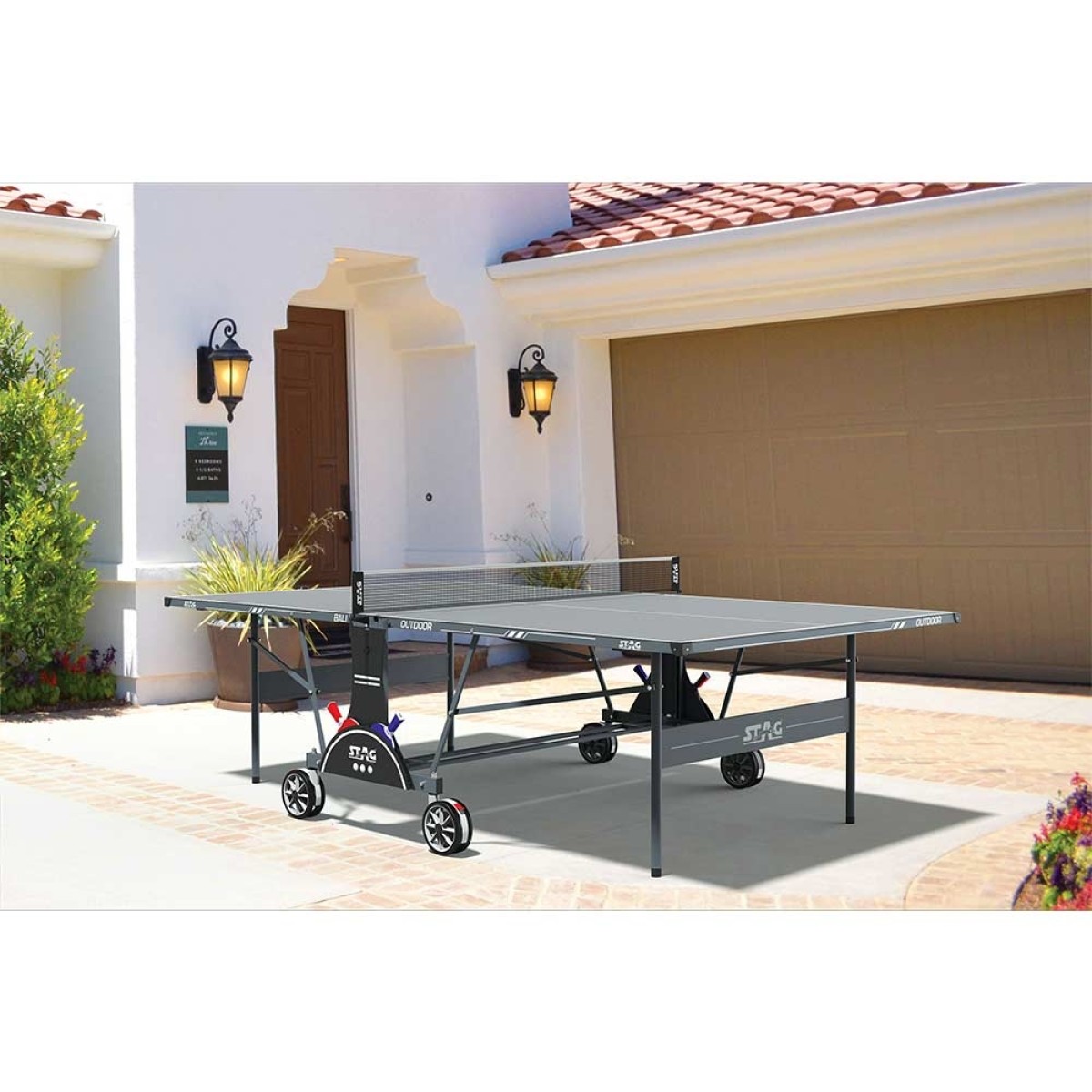 Τραπέζι Ping Pong Εξωτερικού Χώρου Stag Bali Γκρι 42800