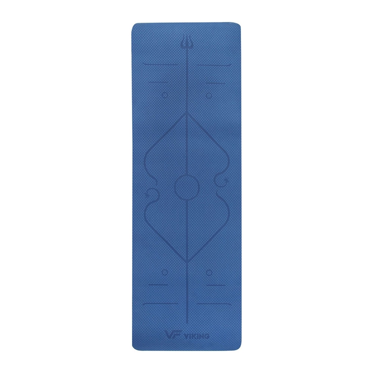 Επαγγελματικό Στρώμα Yoga / Pilates TPE Mat with Body Line Printing 105982 Viking