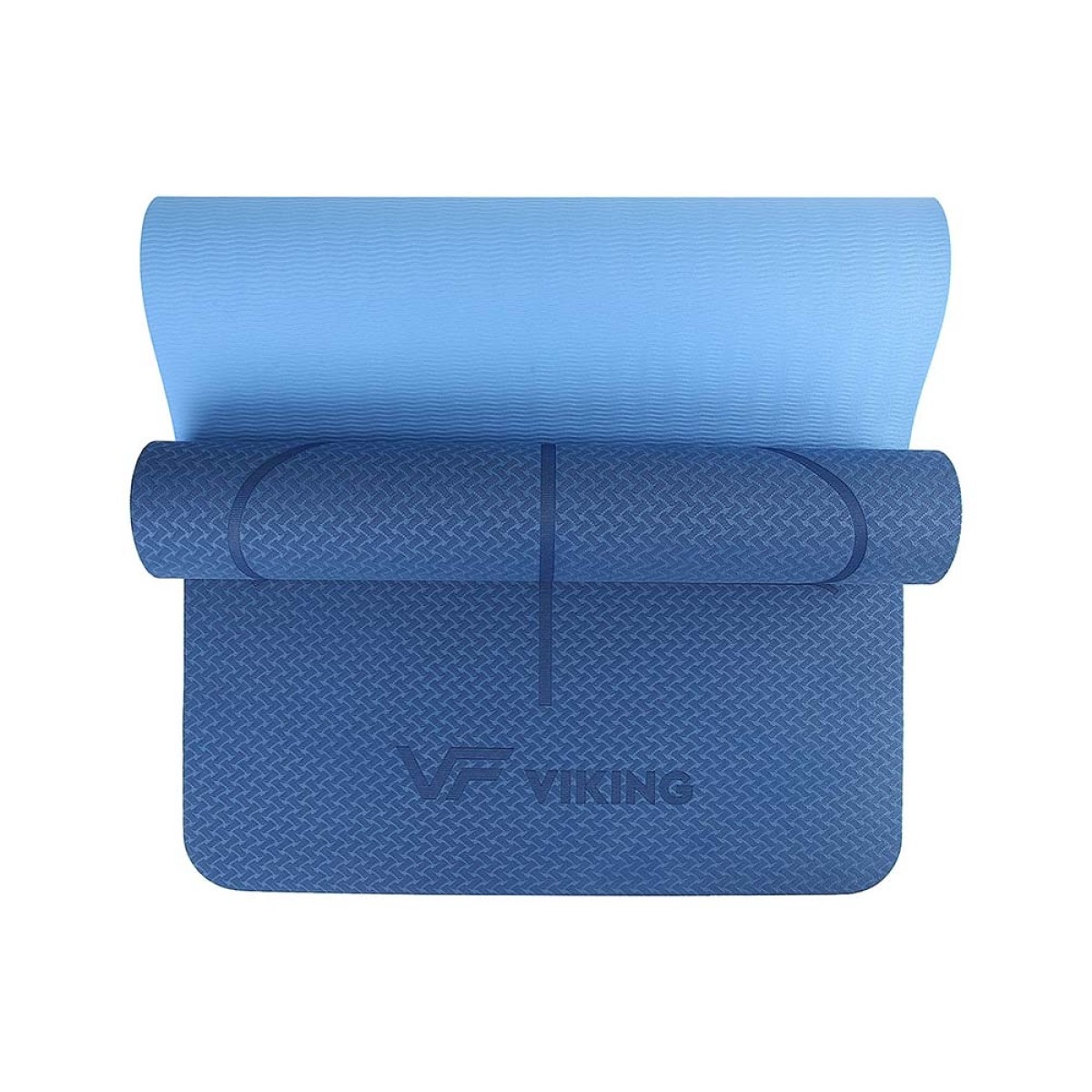 Επαγγελματικό Στρώμα Yoga / Pilates TPE Mat with Body Line Printing 105982 Viking