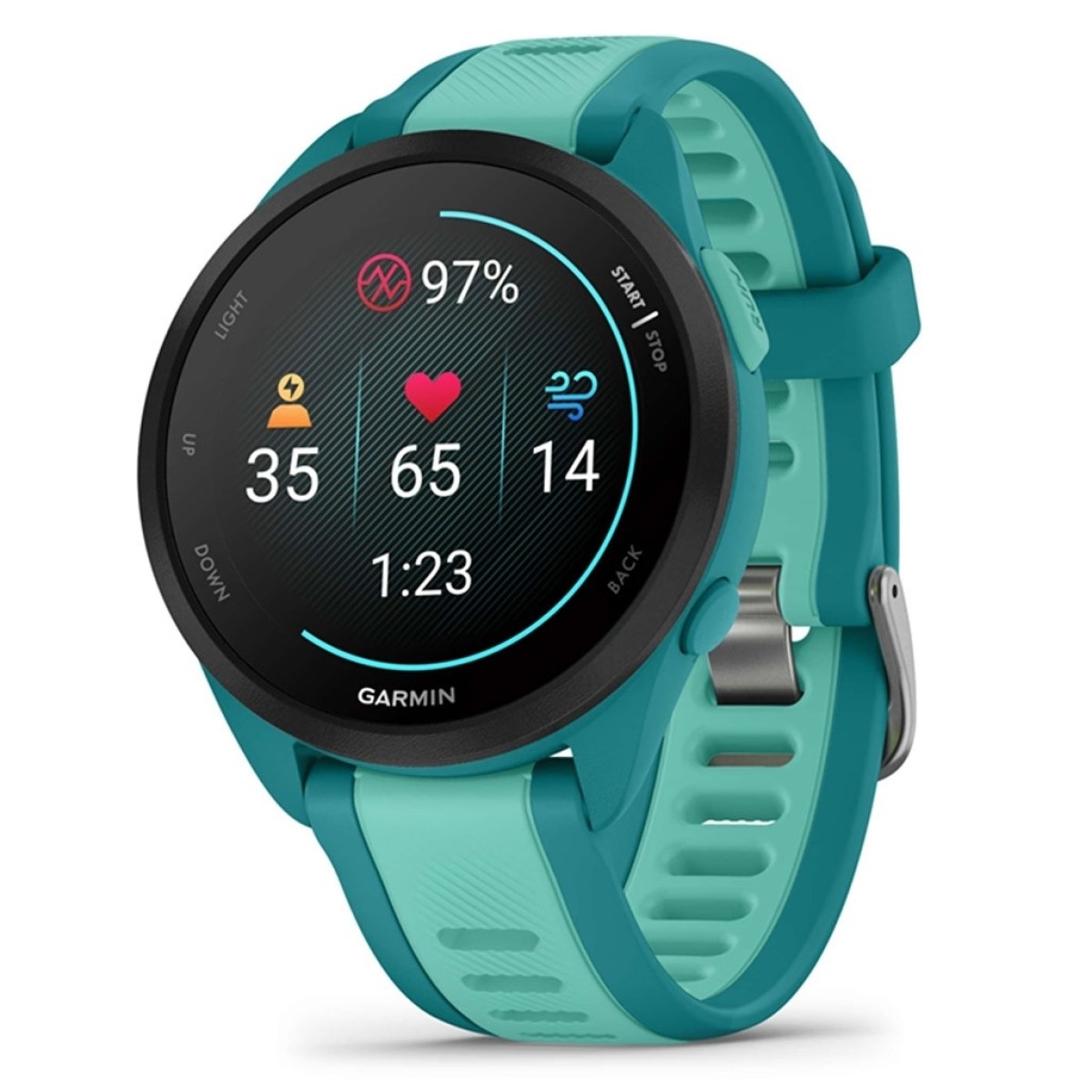 GARMIN Forerunner 165 Music Turquoise/Aqua GA-010-02863-32