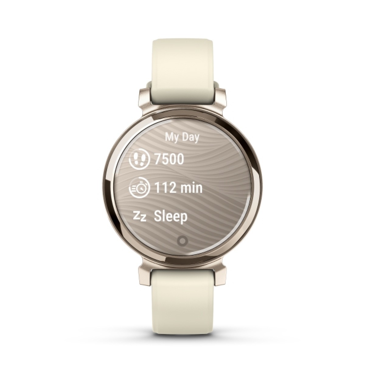 GARMIN Lily® 2 Cream Gold with Coconut Silicone Band GA-010-02839-00