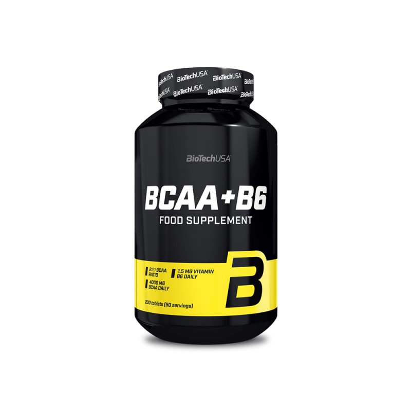 BCAA+B6 200tabs (Biotech Usa)