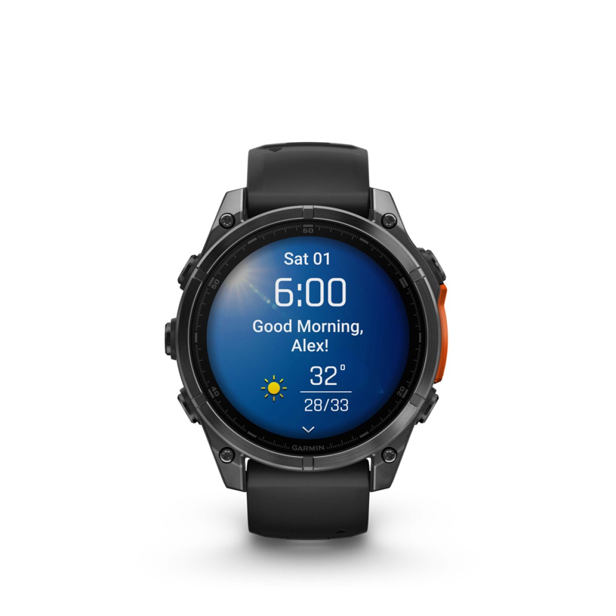 GARMIN Fenix 8 47mm Amoled Slate Gray with Black GA-010-02904-00