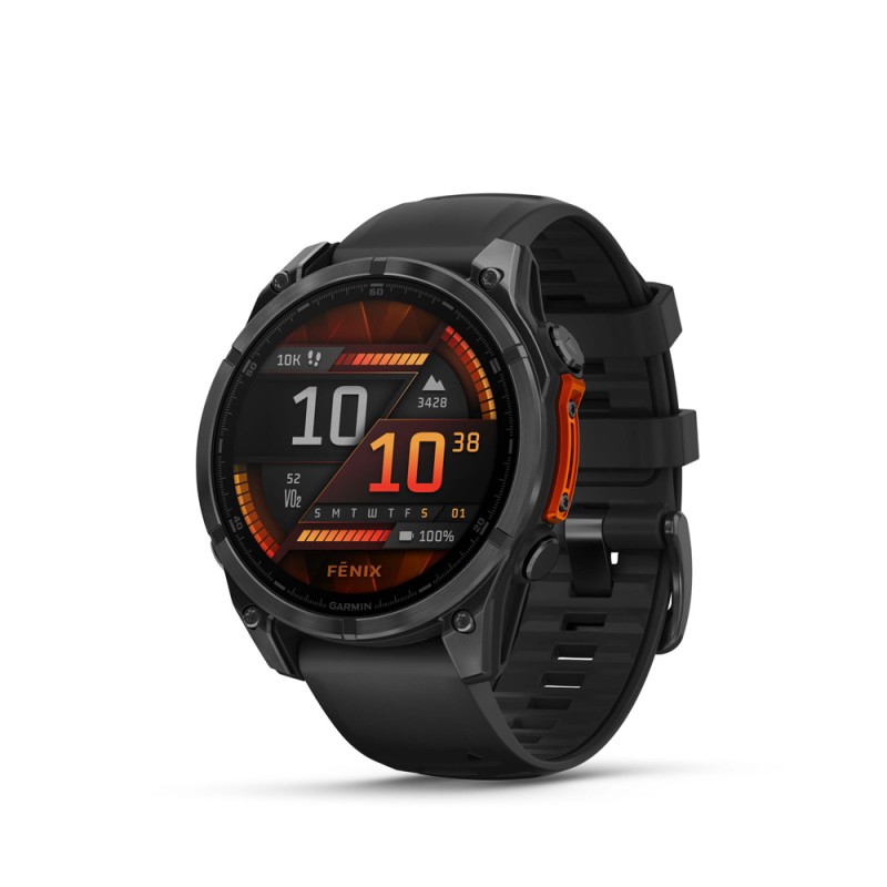 GARMIN Fenix 8 47mm Amoled Slate Gray with Black GA-010-02904-00