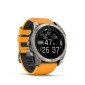 GARMIN Fenix 8 51mm Amoled Sapphire Titanium with Spark Orange and Graphite GA-010-02905-11