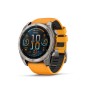 GARMIN Fenix 8 51mm Amoled Sapphire Titanium with Spark Orange and Graphite GA-010-02905-11