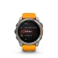 GARMIN Fenix 8 51mm Amoled Sapphire Titanium with Spark Orange and Graphite GA-010-02905-11