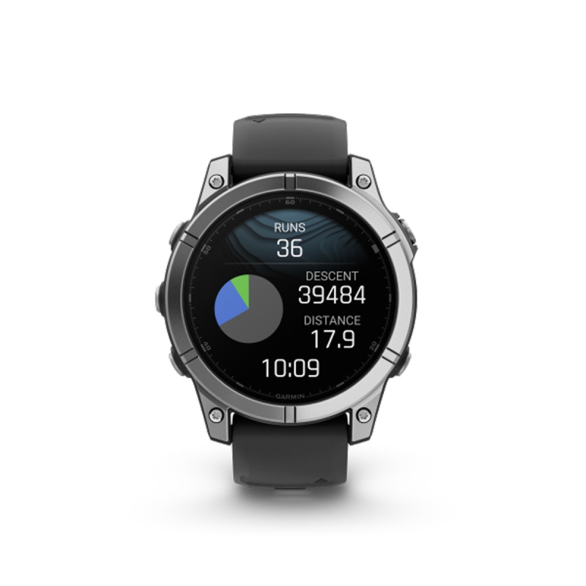 GARMIN Fenix E Silver with Black GA-010-03025-00