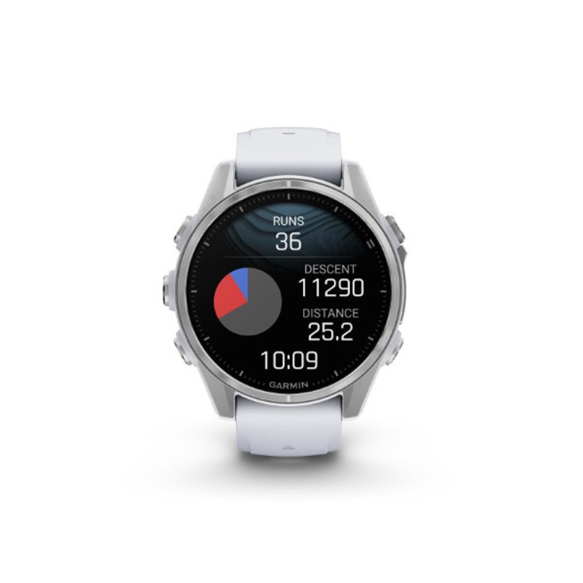 GARMIN Fenix 8 43mm Amoled Silver with Whitestone GA-010-02903-00