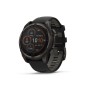 GARMIN Fenix 8 51mm Solar Sapphire Titanium Carbon Gray with Black and Pebble Gray GA-010-02907-11