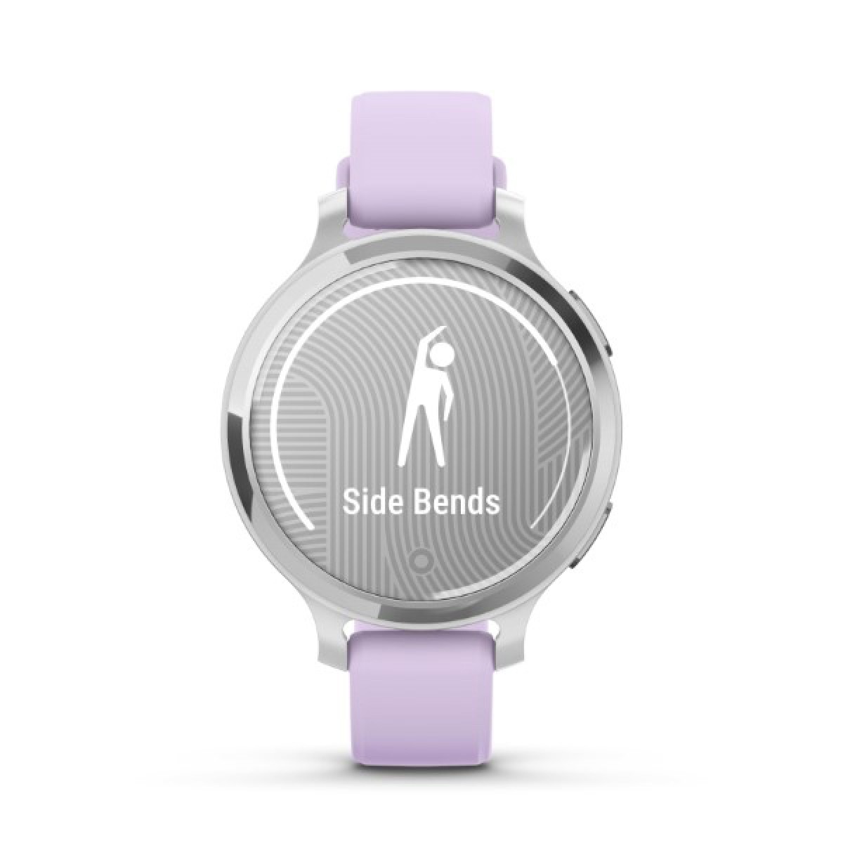 Lily® 2 Active Silver with Purple Jasmine Silicone GA-010-02891-01